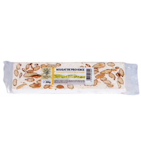 White Nougat Bar from Provence 200gr White Nougat Bar from Provence 200gr