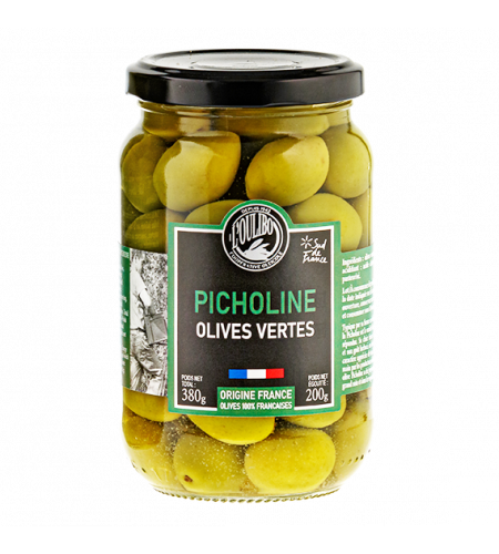 Olives vertes Picholine 200gr