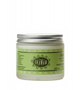 Crème hydratante à l'huile d'olive & beurre de karité, certifiée BIO