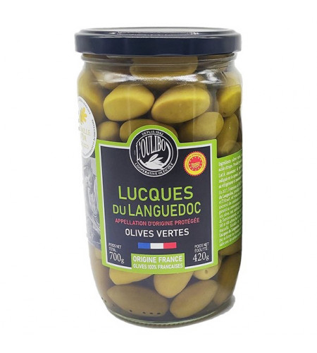 Green olives Lucques 200gr