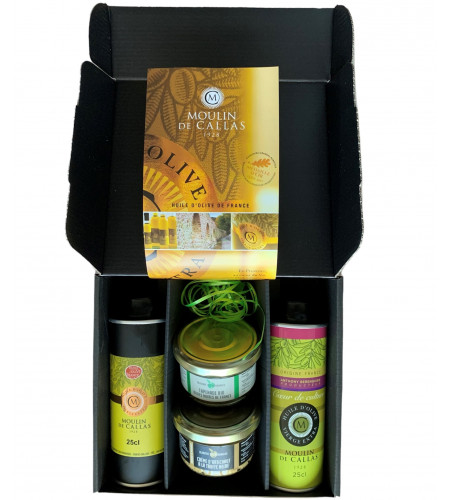 Coffret gourmand 2 x 25cl